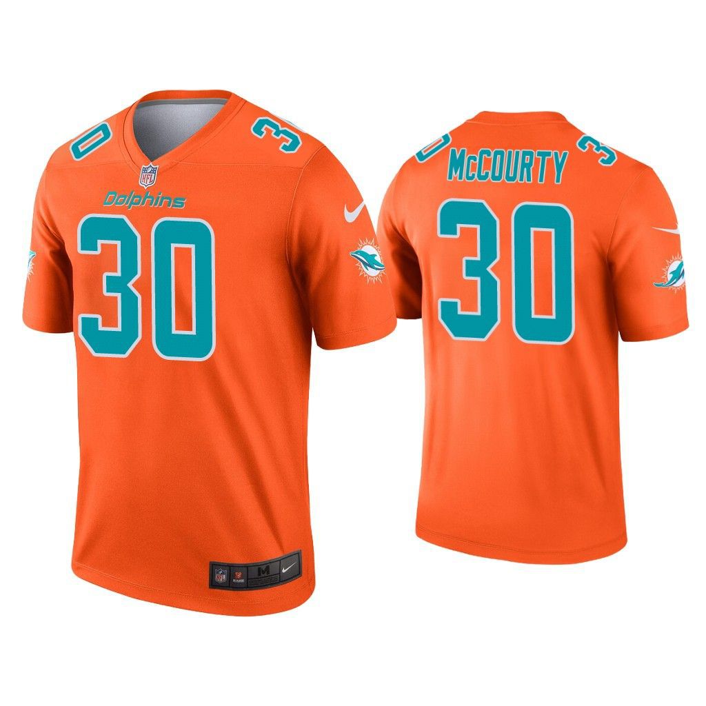 Men Miami Dolphins #30 Jason McCourty Nike Orange Inverted Legend NFL Jersey->miami dolphins->NFL Jersey